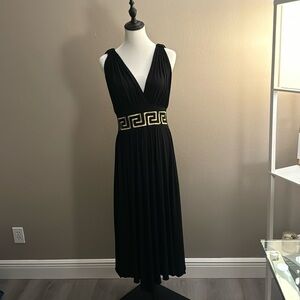 NWT Black dress from Greece size 3 Greece I usually wear a medium in US.